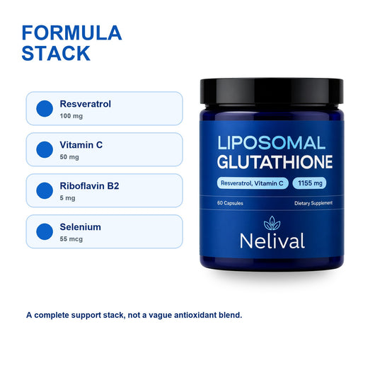 02 Nelival Glutathione Formula Stack