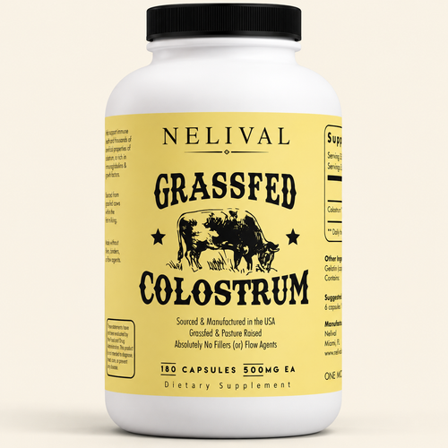 Nelival Grass Fed Beef Colostrum