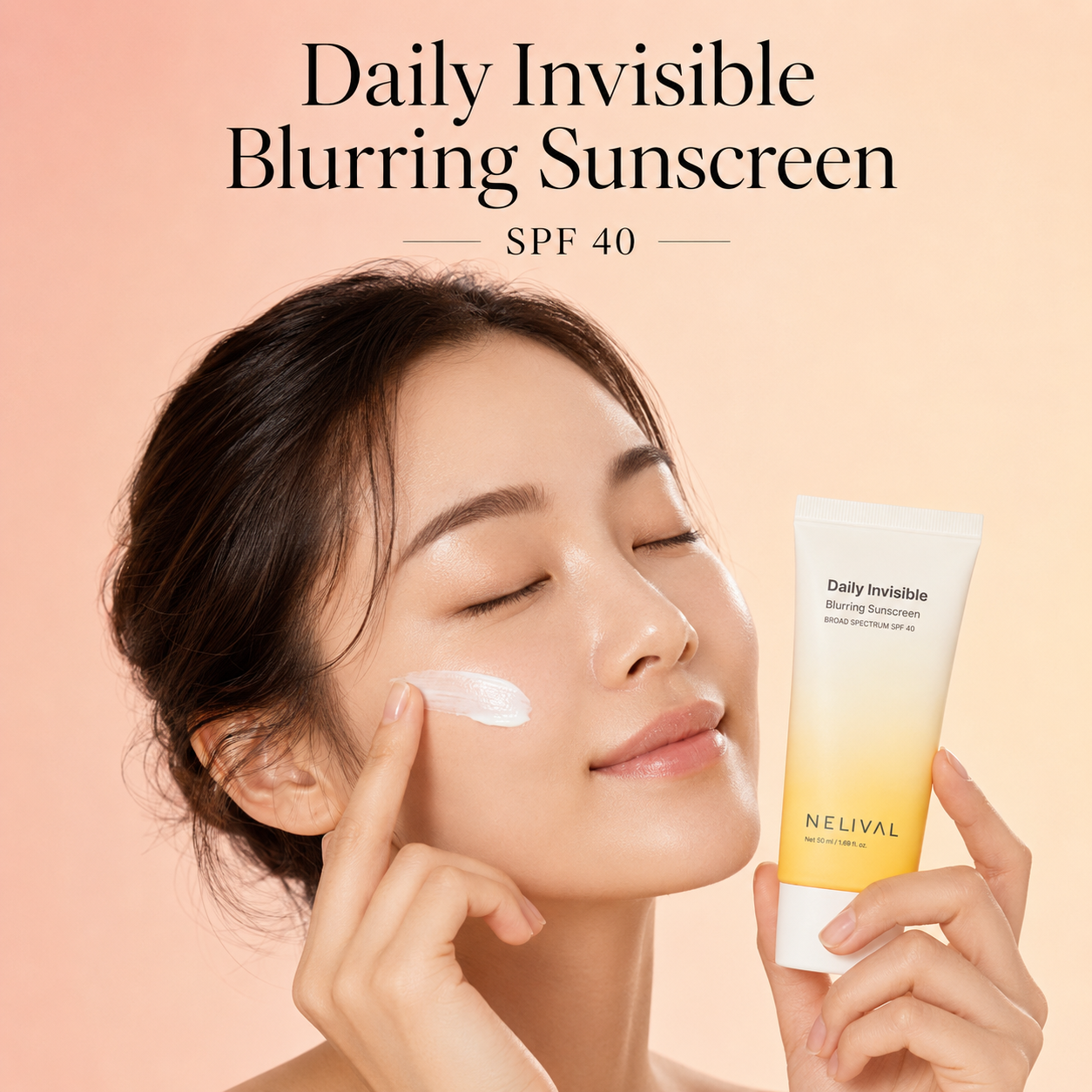 Nelival Daily Invisible Blurring Sunscreen