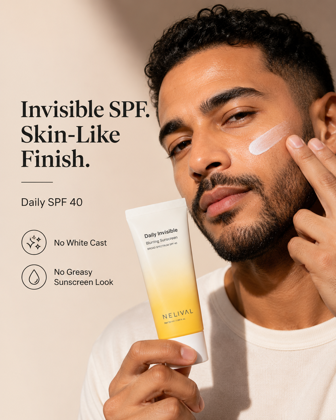 Nelival Daily Invisible Blurring Sunscreen