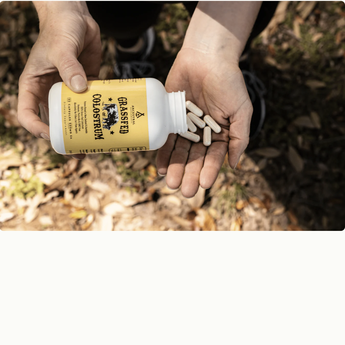 Nelival Grass Fed Beef Colostrum
