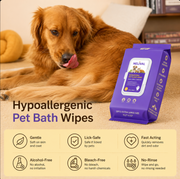 NELIVAL_PET_WIPES_GALLERY_07 No-rinse pet bath wipe routine thumbnail