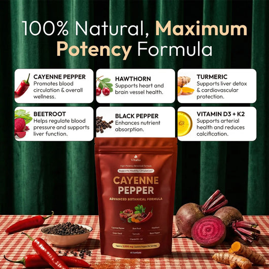 Nelival® Cayenne Pepper Softgels
