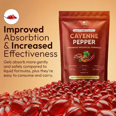 Nelival® Cayenne Pepper Softgels