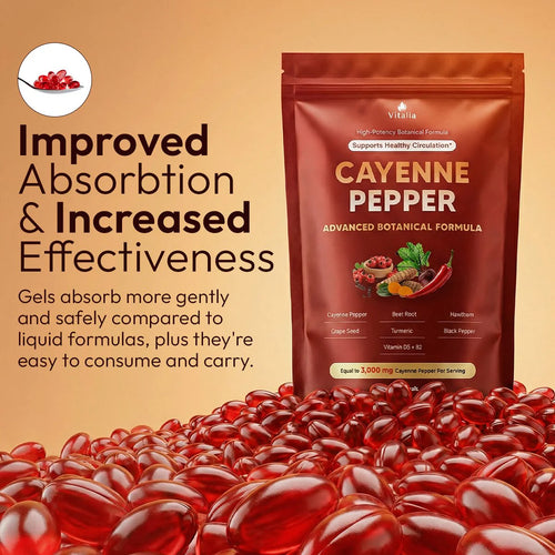 Nelival® Cayenne Pepper Softgels