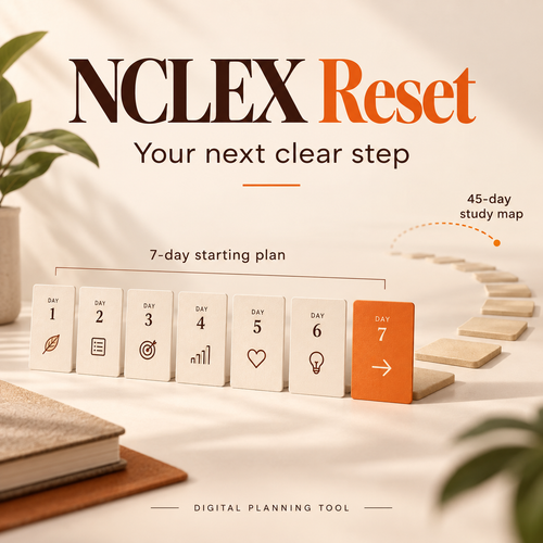NCLEX Reset — 45-Day Digital Study Planner