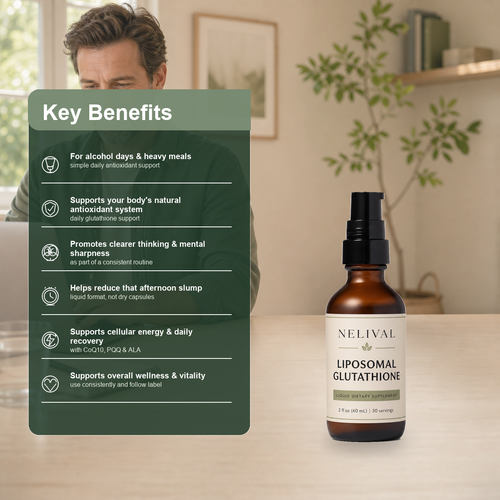 Nelival™ Instant Liposomal Glutathione Spray