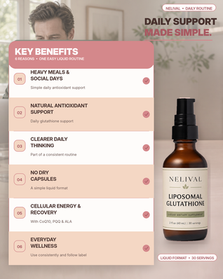 Nelival™ Instant Liposomal Glutathione Spray