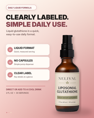 Nelival™ Instant Liposomal Glutathione Spray