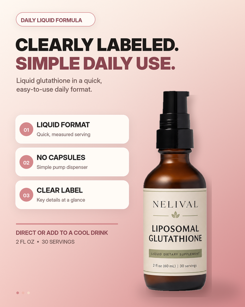 Nelival™ Instant Liposomal Glutathione Spray