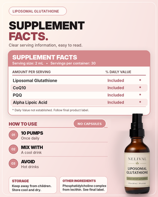 Nelival™ Instant Liposomal Glutathione Spray