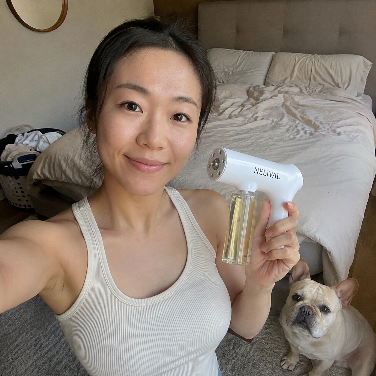 FreshSpace shown by a pet owner with a dog