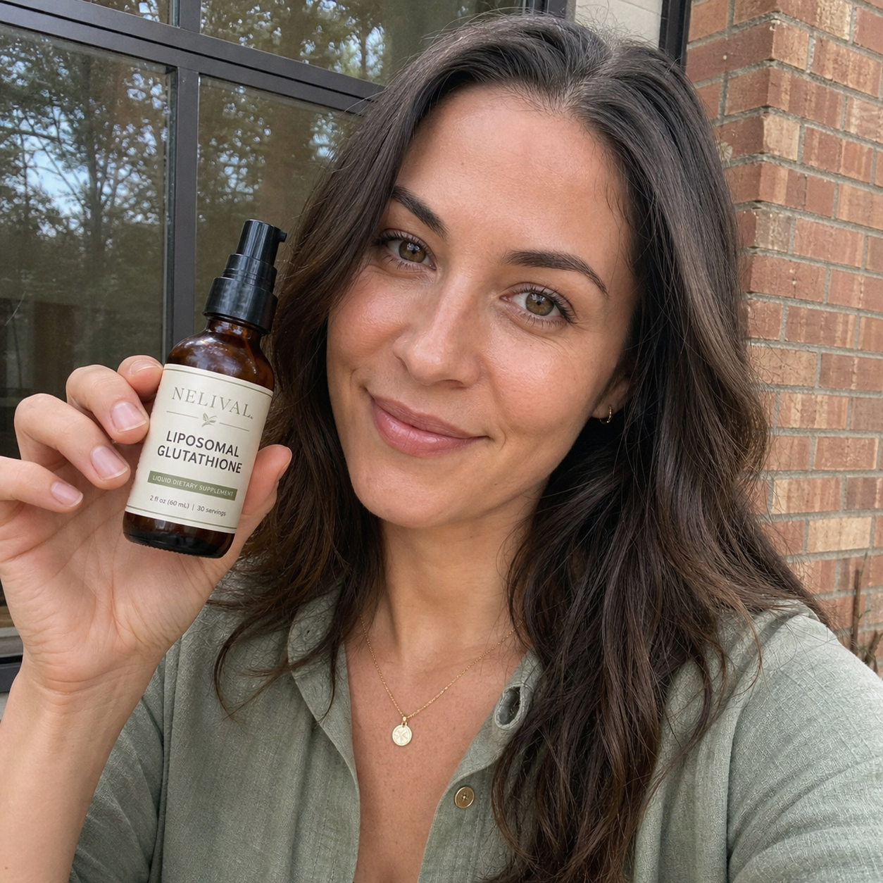 Wellness editor introducing the Nelival routine